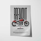 2025 Breakout Motorcycle Poster