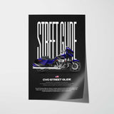 2025 CVO Street Glide Motorcycle Poster