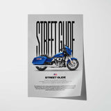 2025 Street Glide Motorcycle Poster