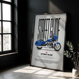 2025 Street Glide Motorcycle Poster