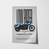 2023 Low Rider ST Fast Johnnie Motorcycle Poster