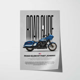 2023 Road Glide ST Fast Johnnie Motorcycle Poster