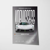 Koenigsegg Jesko Attack Poster