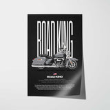 2017 Road King Motorcycle Poster