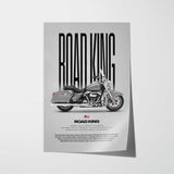 2017 Road King Motorcycle Poster