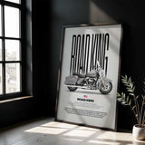 2017 Road King Motorcycle Poster