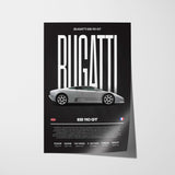 Bugatti EB 110 GT Poster