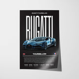 Bugatti Tourbillon Poster