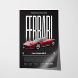 Ferrari Daytona SP3 Poster