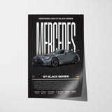 Mercedes-AMG GT Black Series Poster