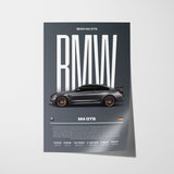 BMW M4 GTS Poster