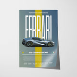 Ferrari 812 Competizione Poster