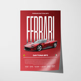 Ferrari Daytona SP3 Poster