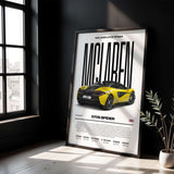 McLaren 570S Spider Poster