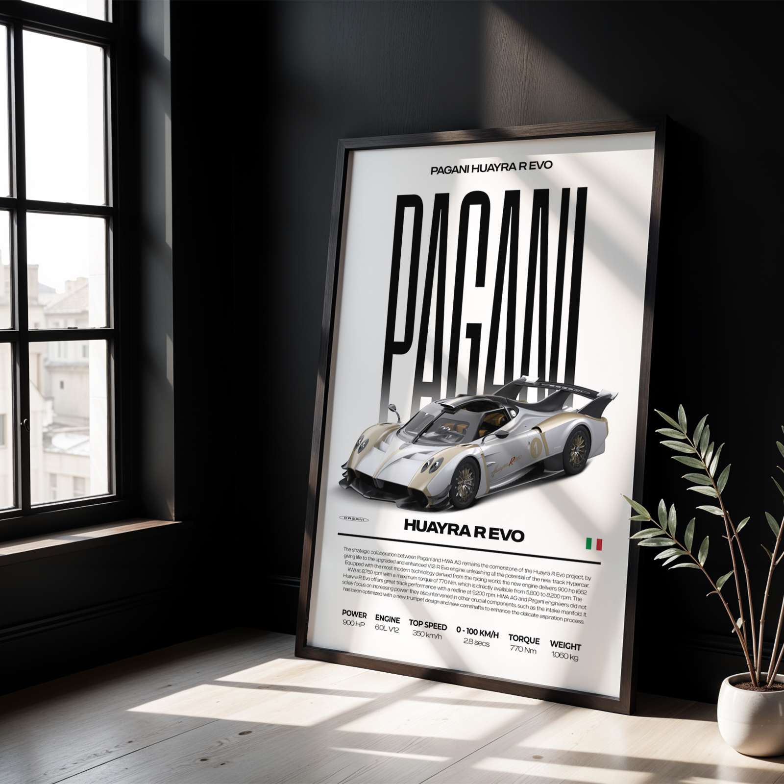 Pagani Huayra R Evo Poster