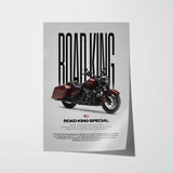 2019 Road King Special Motorcycle Poster