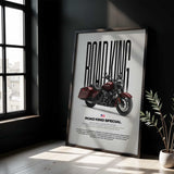 2019 Road King Special Motorcycle Poster