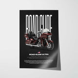 2019 Road Glide Ultra Motorcycle Poster