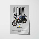 2021 S1000XR Motorcycle Poster