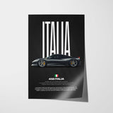 458 Italia Car Poster