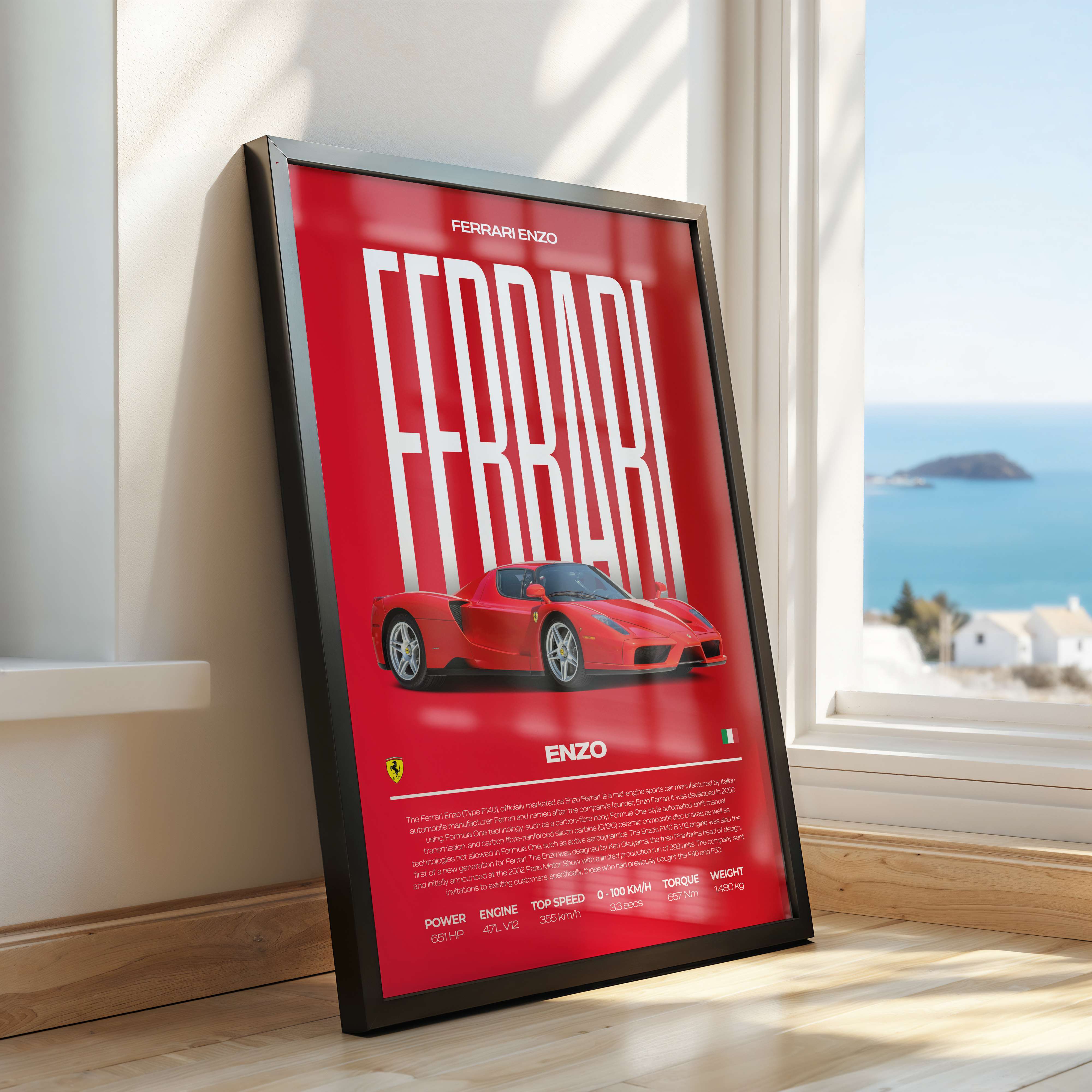 Ferrari Enzo Poster