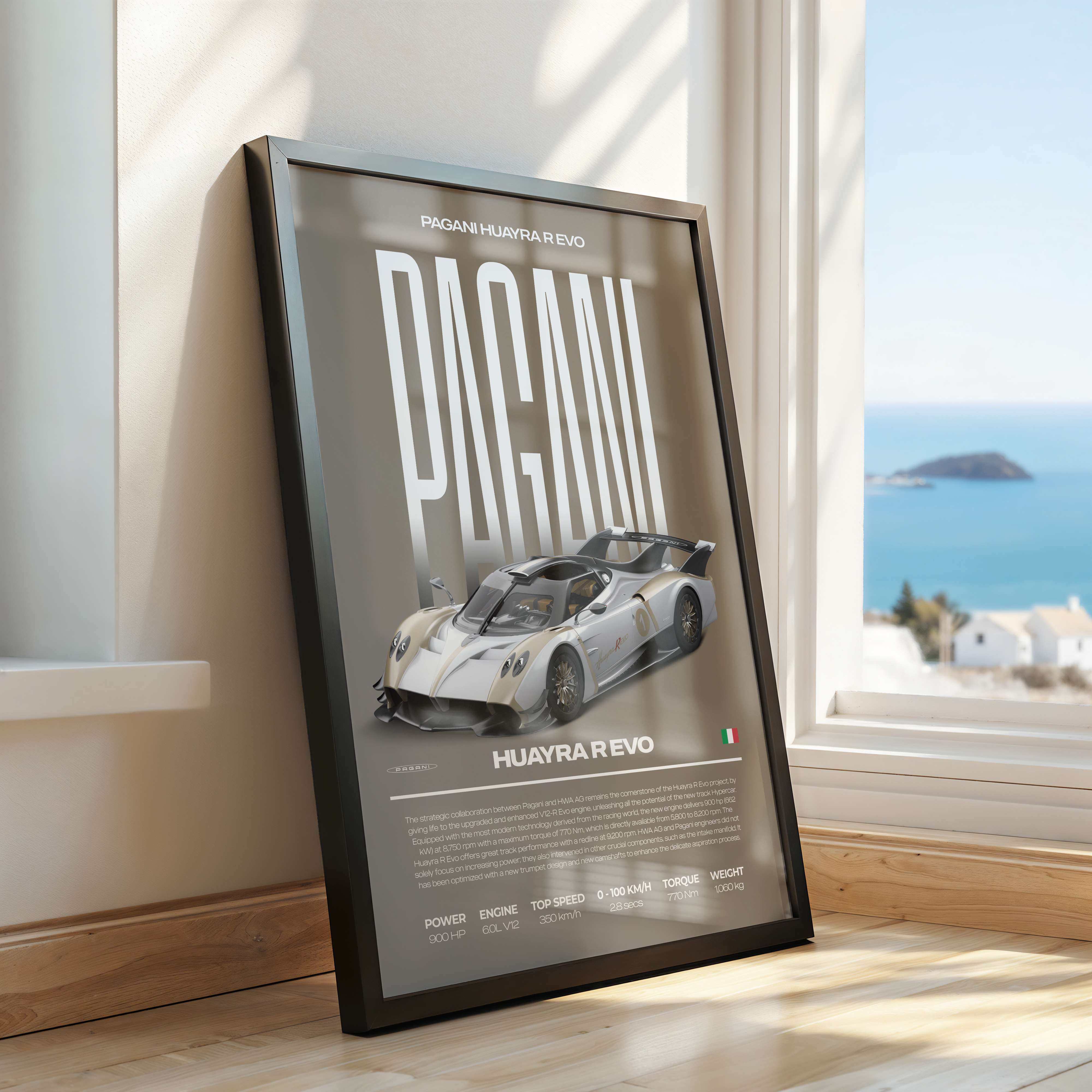 Pagani Huayra R Evo Poster