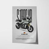 2020 S1000XR Motorcycle Poster