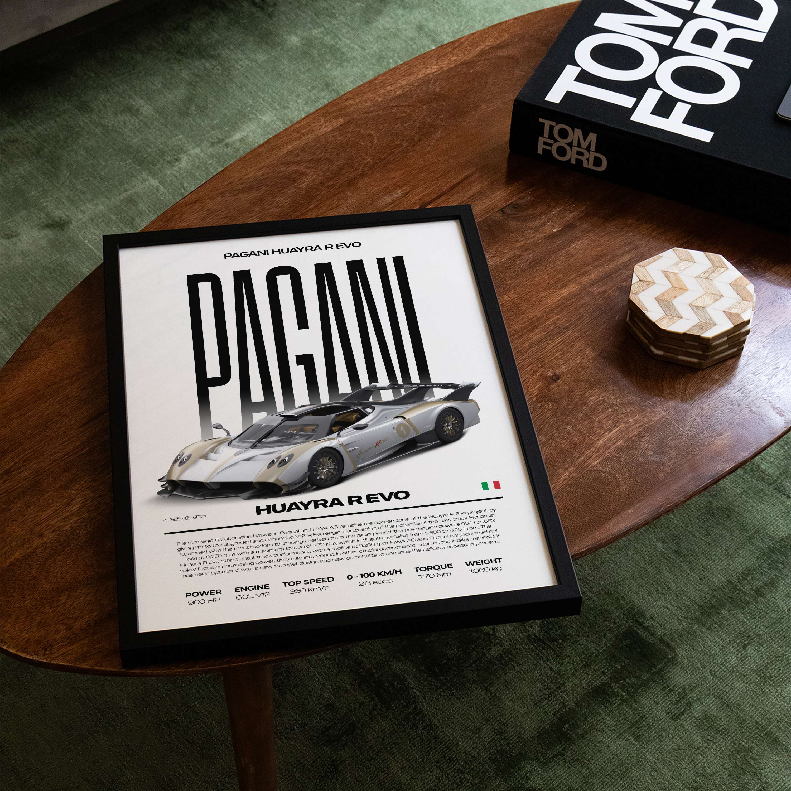 Pagani Huayra R Evo Poster