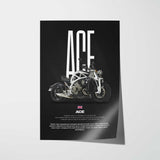 Ace Motorcycle Poster