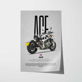Ace Motorcycle Poster