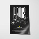 R1200GS Motorcycle Poster