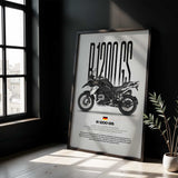 R1200GS Motorcycle Poster
