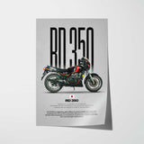 RD350 Motorcycle Poster