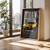 Ferrari 812 Competizione Poster