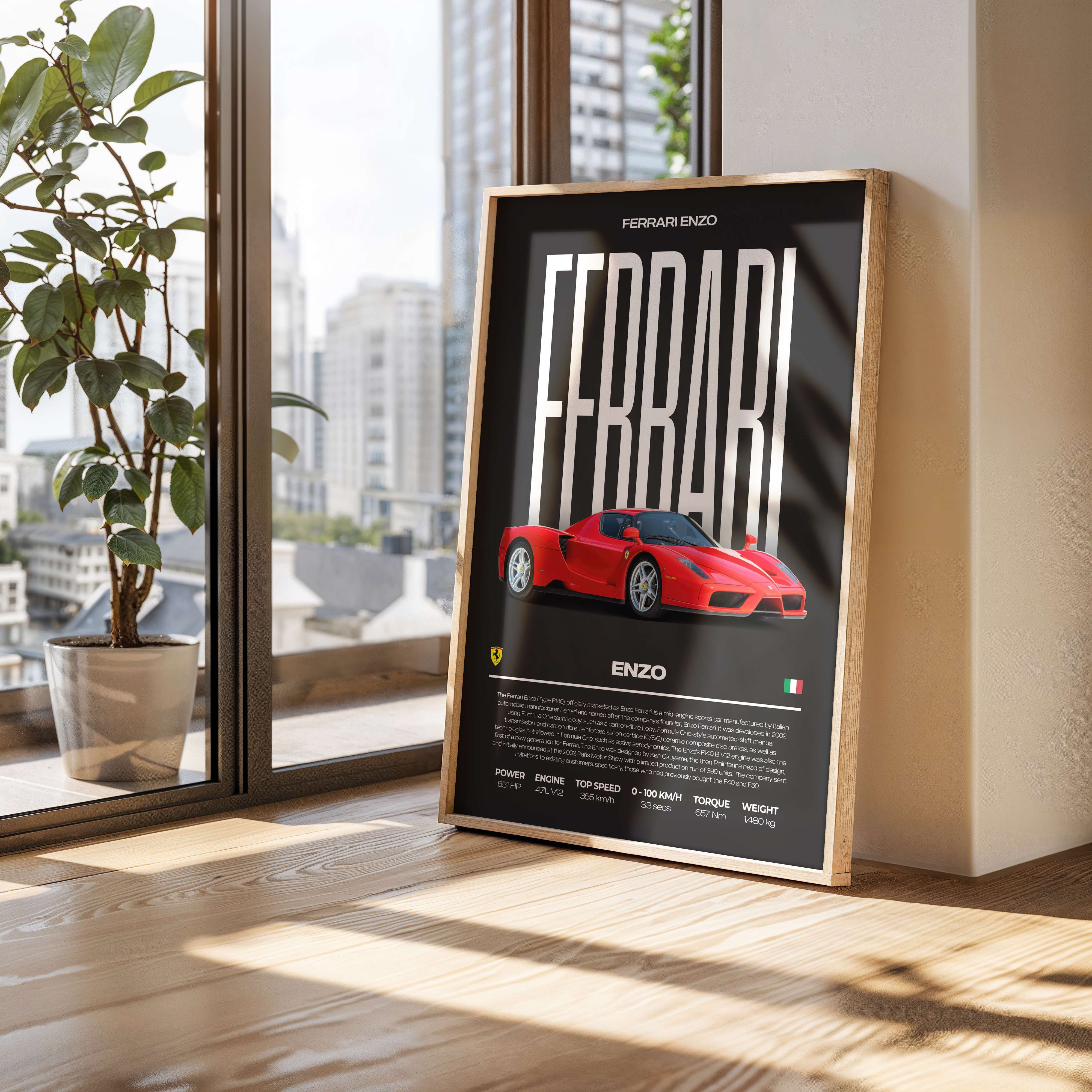 Ferrari Enzo Poster