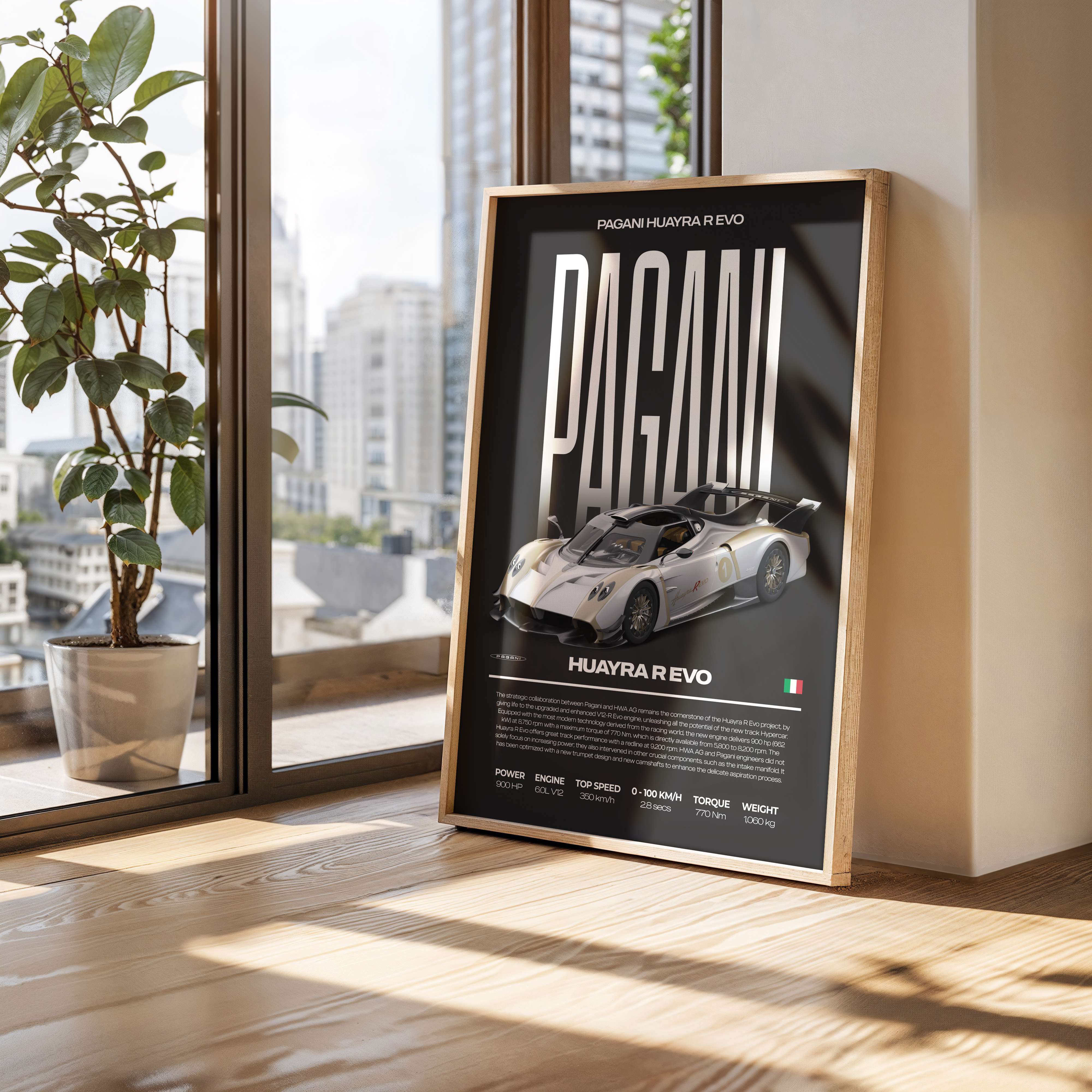 Pagani Huayra R Evo Poster