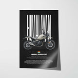 Himalayan 450 Motorcycle Poster