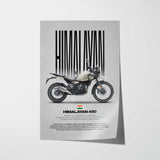 Himalayan 450 Motorcycle Poster