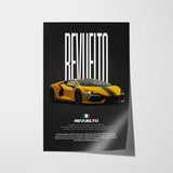 Revuelto Car Poster