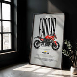 F900XR Motorcycle Poster