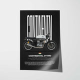 Continental GT 650 Motorcycle Poster