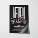 Interceptor 650 Motorcycle Poster