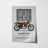 Interceptor 650 Motorcycle Poster