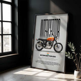 Interceptor 650 Motorcycle Poster