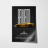 Revuelto Car Poster