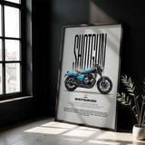 Shotgun 650 Motorcycle Poster