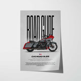2019 CVO Road Glide Motorcycle Poster