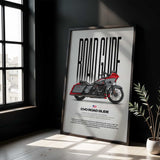 2019 CVO Road Glide Motorcycle Poster