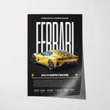 Ferrari 812 Competizione Poster