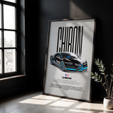 Chiron Car Poster